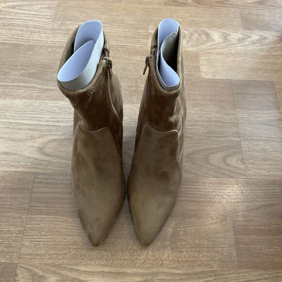 On 34th Womens Lydiaa Pointed-Toe block Heel Booties Black Size 5.5M New - Picture 6 of 16